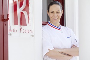 Andrée ROSIER Restaurant Les Rosiers à Biarritz.