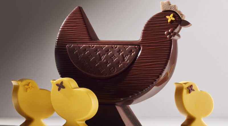Maxime Frédéric at Louis Vuitton dévoile sa collection de chocolats pour Pâques