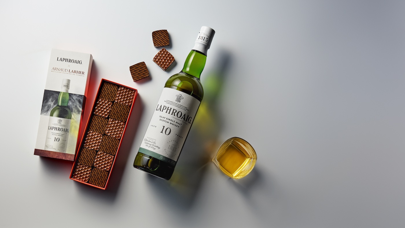 Fête des Pères : le digestif se fait gourmand avec Laphroaig et Arnaud Larher